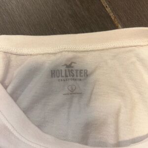 Hollister Light Pink Crewneck T-Shirt